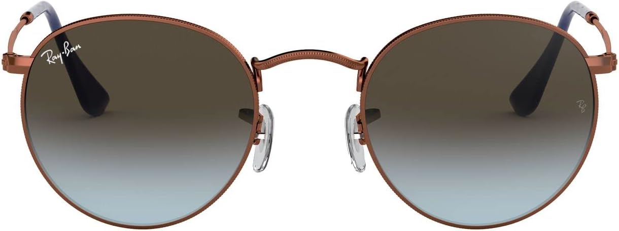 Rthtay-Bthtan RB3447 Round Metal Sunglasses