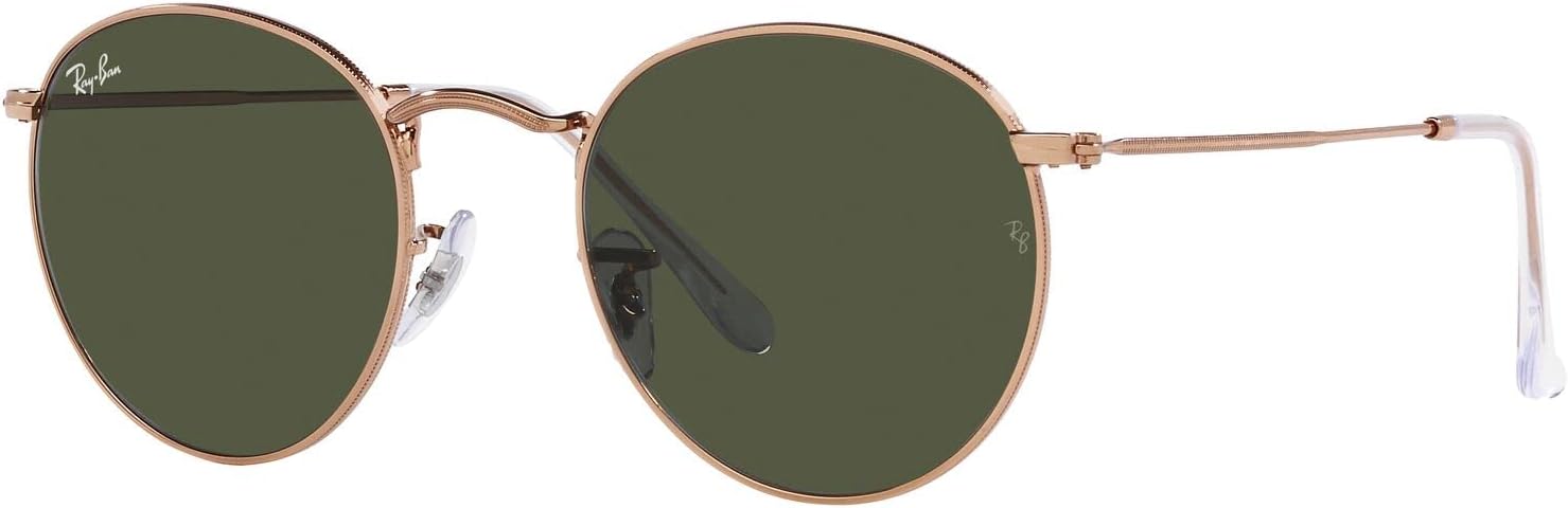 Rthtay-Bthtan RB3447 Round Metal Sunglasses