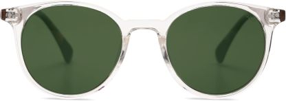 SOthtJOS Small Round Classic Polarized Sunglasses for Women Men Vintage Style UV400 Lens SJ2113