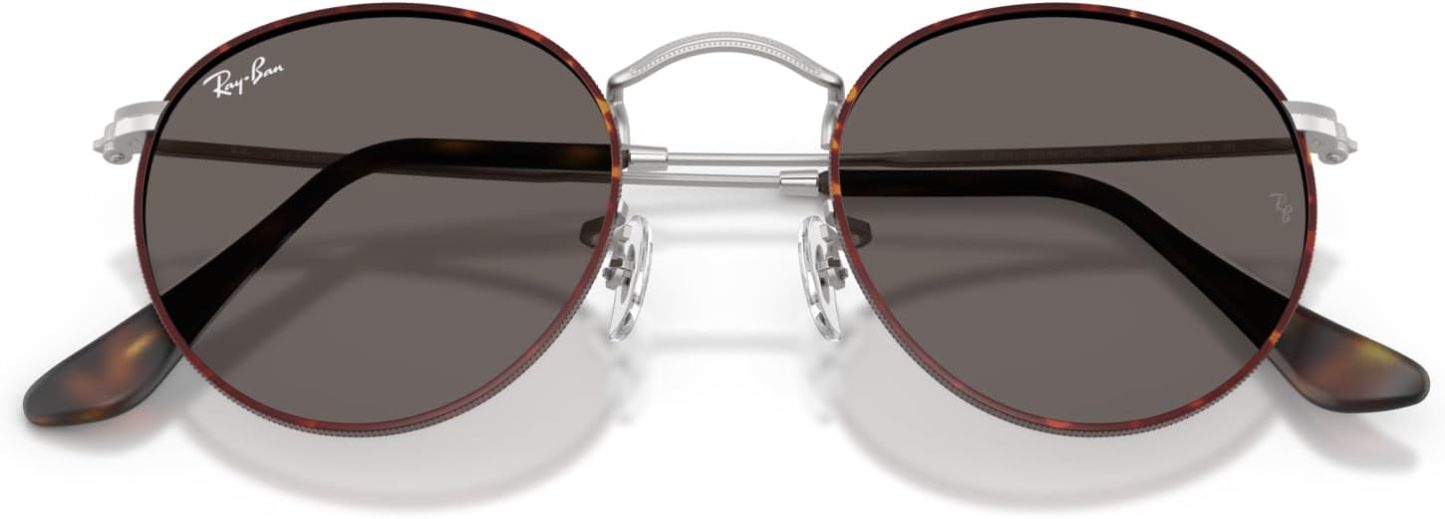 Rthtay-Bthtan RB3447 Round Metal Sunglasses