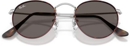 Rthtay-Bthtan RB3447 Round Metal Sunglasses