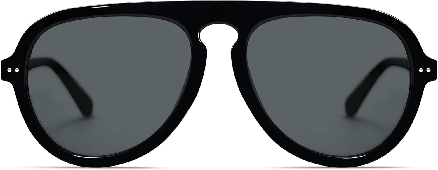 SOthtJOS Retro Aviator Sunglasses Womens Mens Vintage Plastic Frame Shades Lentes De Sol Para Mujer SJ2255