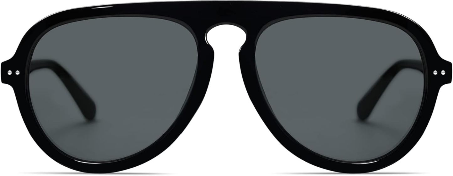 SOthtJOS Retro Aviator Sunglasses Womens Mens Vintage Plastic Frame Shades Lentes De Sol Para Mujer SJ2255