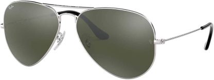 Rthtay-Bthtan RB3025 Classic Mirrored Aviator Sunglasses