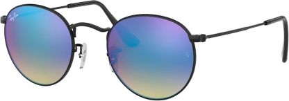 Rthtay-Bthtan RB3447 Round Metal Sunglasses