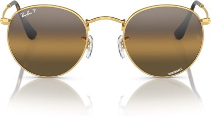 Rthtay-Bthtan RB3447 Round Metal Sunglasses