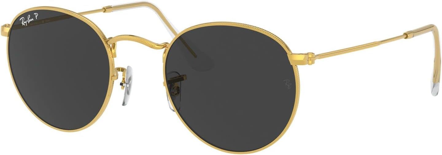 Rthtay-Bthtan RB3447 Round Metal Sunglasses
