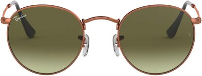 Rthtay-Bthtan RB3447 Round Metal Sunglasses