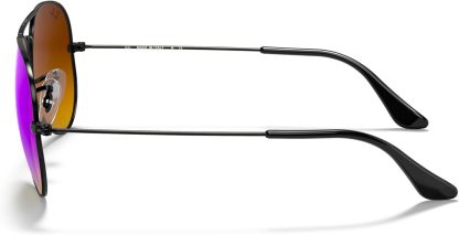 Rthtay-Bthtan RB3025 Classic Mirrored Aviator Sunglasses