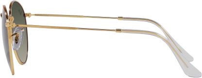 Rthtay-Bthtan RB3447 Round Metal Sunglasses