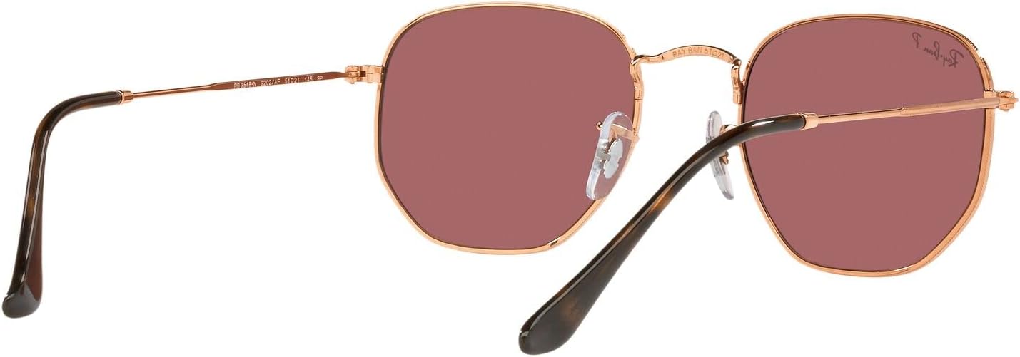 Rthtay-Bthtan RB3548N Hexagonal Flat Lens Sunglasses