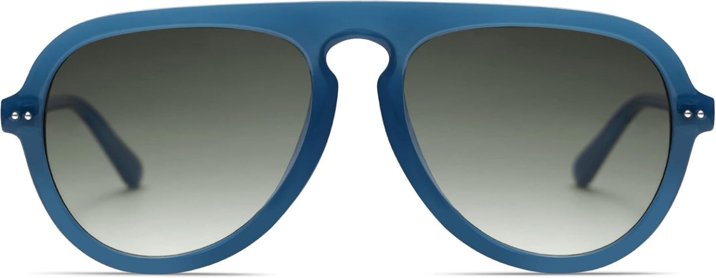 SOthtJOS Retro Aviator Sunglasses Womens Mens Vintage Plastic Frame Shades Lentes De Sol Para Mujer SJ2255