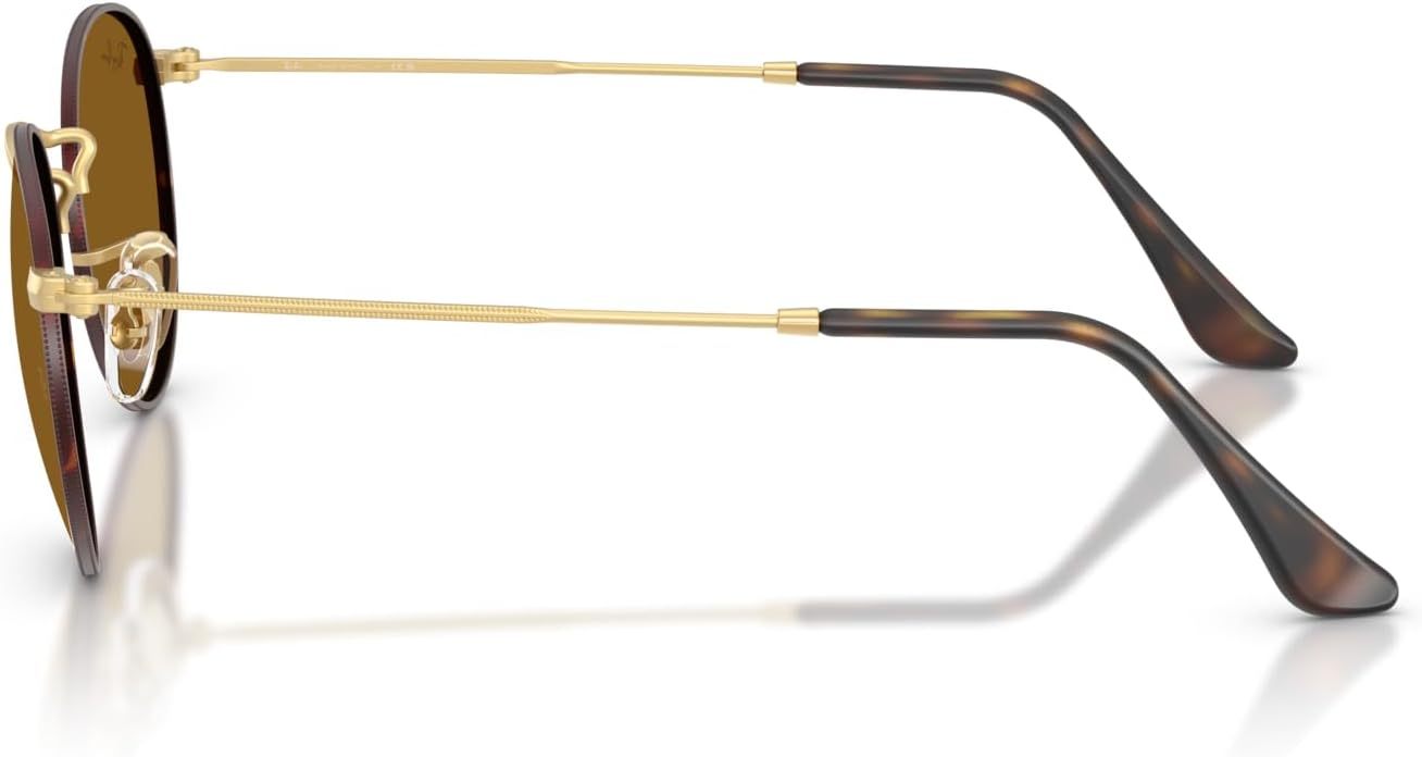 Rthtay-Bthtan RB3447 Round Metal Sunglasses