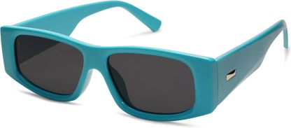 SOthtJOS Trendy Y2K Rectangle Polarized Sunglasses for Women Men Fashion Designer Rave Sunglasses SJ2228