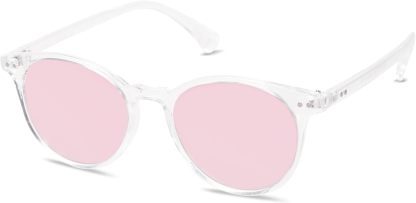 SOthtJOS Small Round Classic Polarized Sunglasses for Women Men Vintage Style UV400 Lens SJ2113