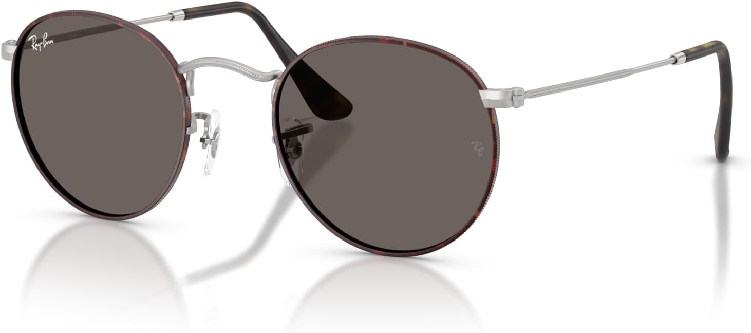 Rthtay-Bthtan RB3447 Round Metal Sunglasses