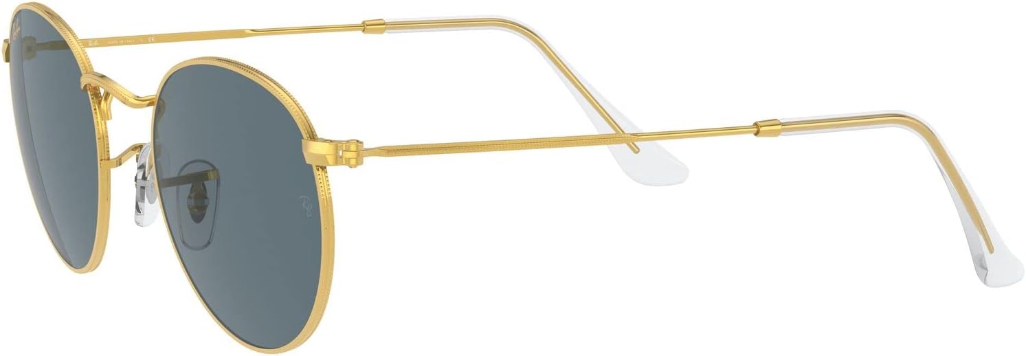 Rthtay-Bthtan RB3447 Round Metal Sunglasses