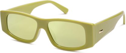 SOthtJOS Trendy Y2K Rectangle Polarized Sunglasses for Women Men Fashion Designer Rave Sunglasses SJ2228