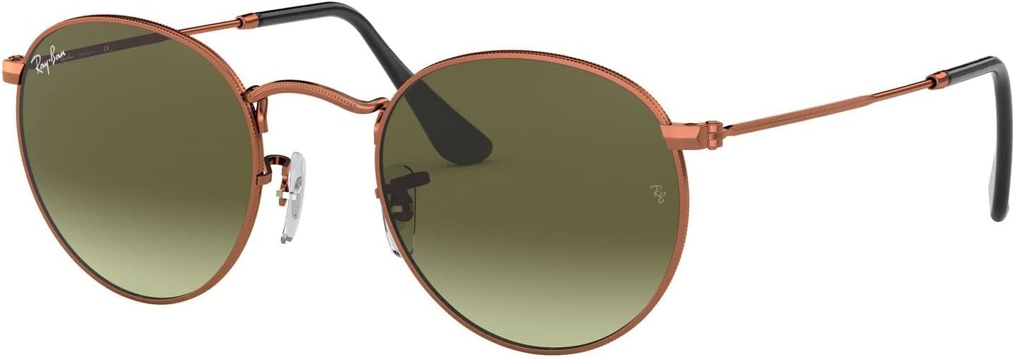 Rthtay-Bthtan RB3447 Round Metal Sunglasses
