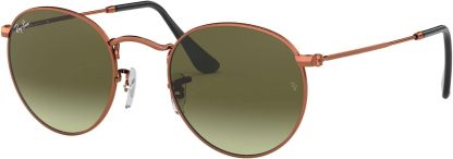 Rthtay-Bthtan RB3447 Round Metal Sunglasses