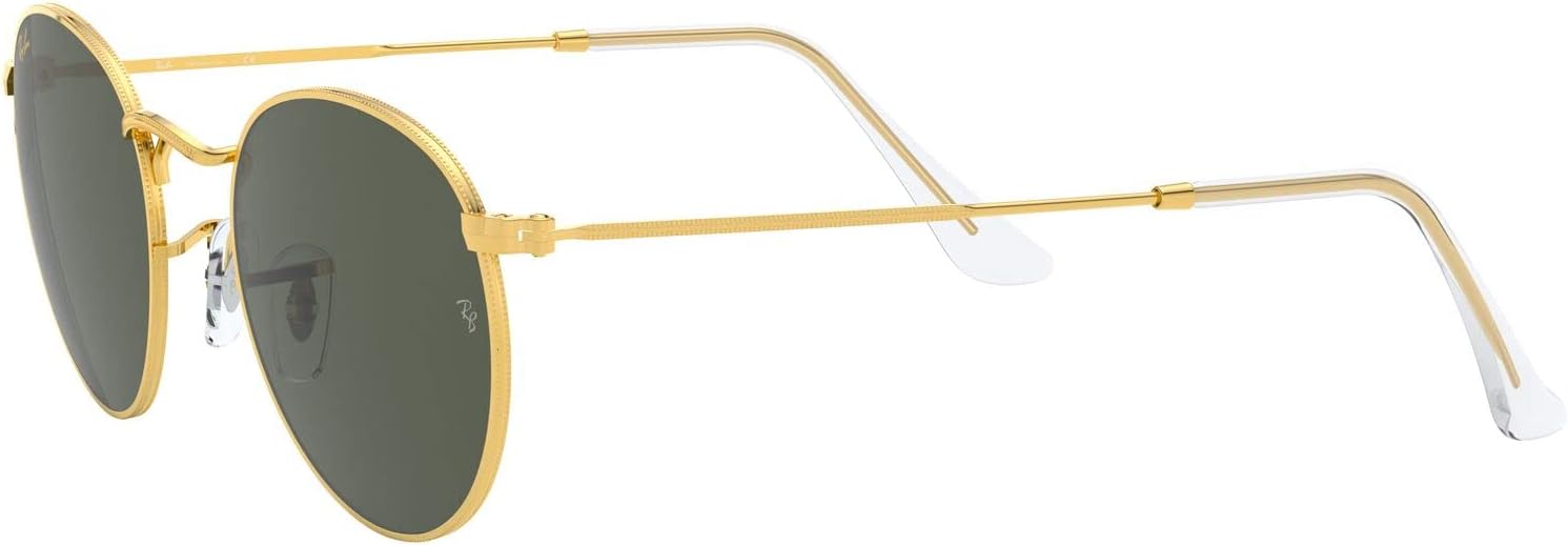 Rthtay-Bthtan RB3447 Round Metal Sunglasses