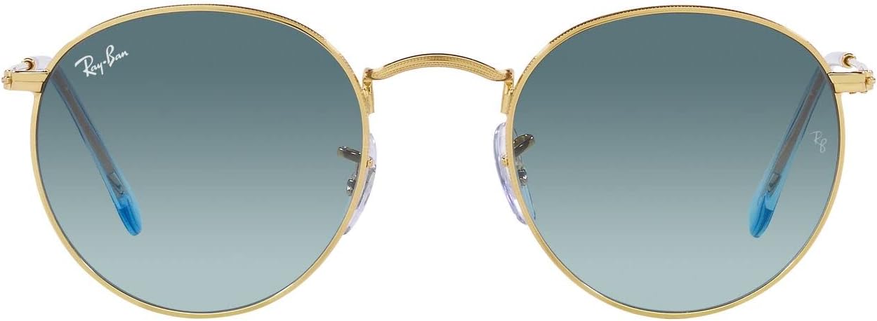 Rthtay-Bthtan RB3447 Round Metal Sunglasses