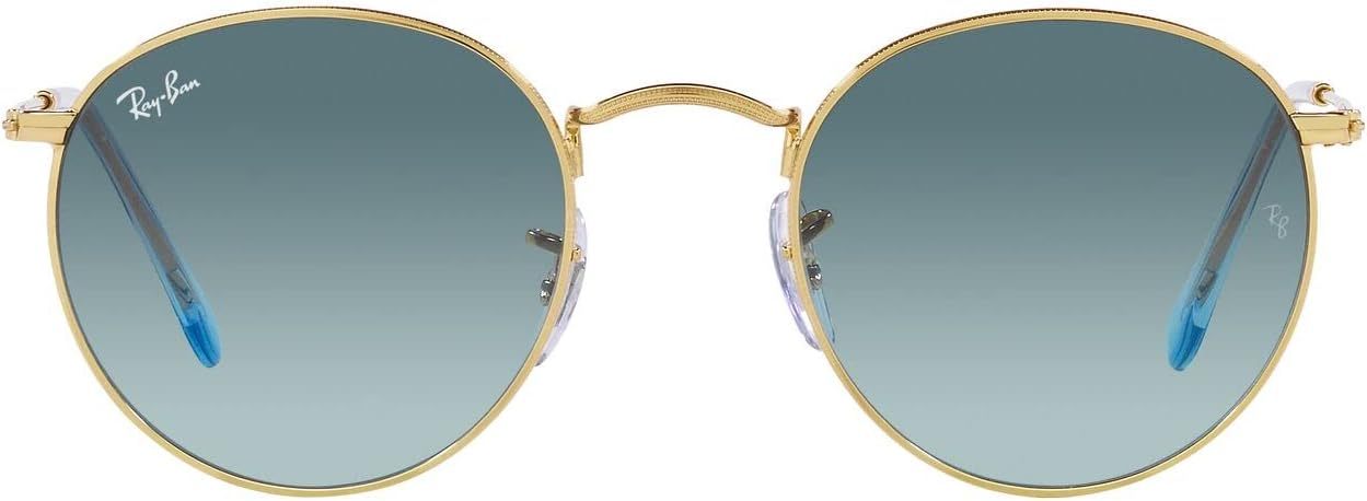 Rthtay-Bthtan RB3447 Round Metal Sunglasses