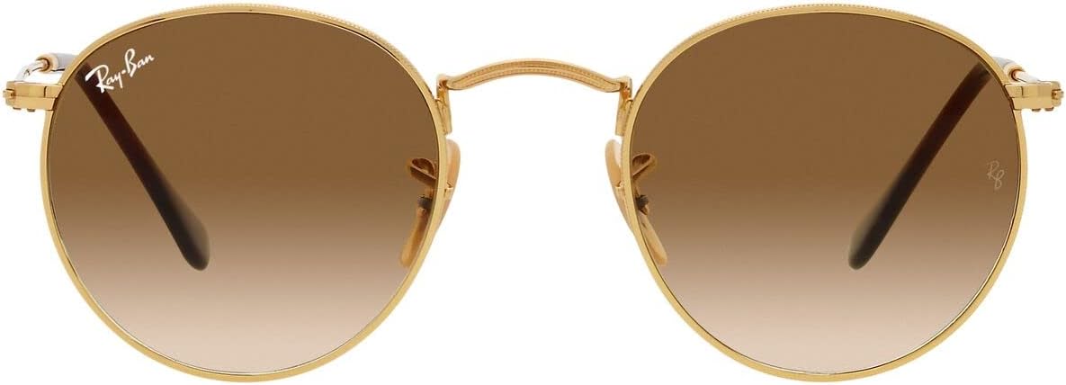 Rthtay-Bthtan RB3447 Round Metal Sunglasses