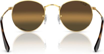 Rthtay-Bthtan RB3447 Round Metal Sunglasses