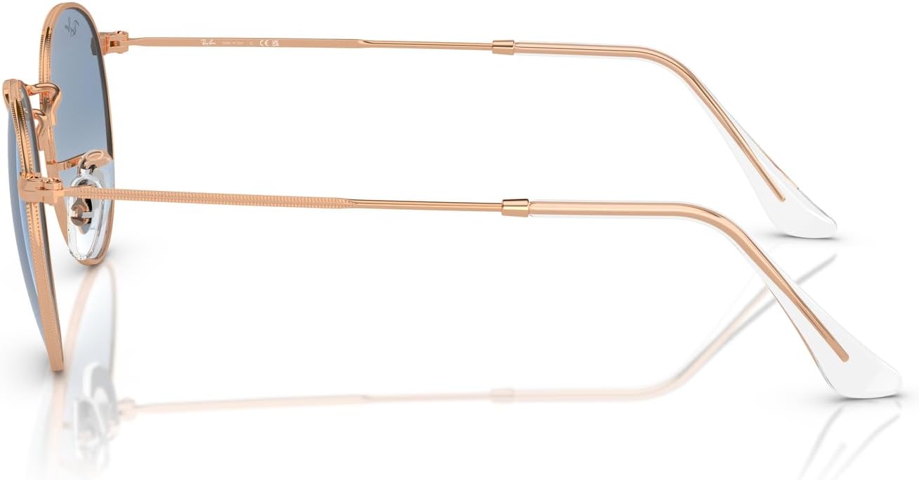 Rthtay-Bthtan RB3447 Round Metal Sunglasses