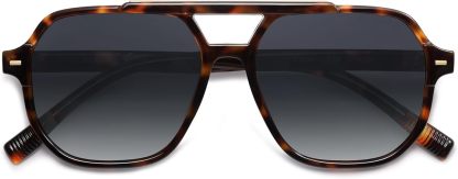 SOthtJOS Retro Trendy Aviator Polarized Sunglasses Men Women Vintage 70s Square Stylish Frame Sun Glasses SJ2283