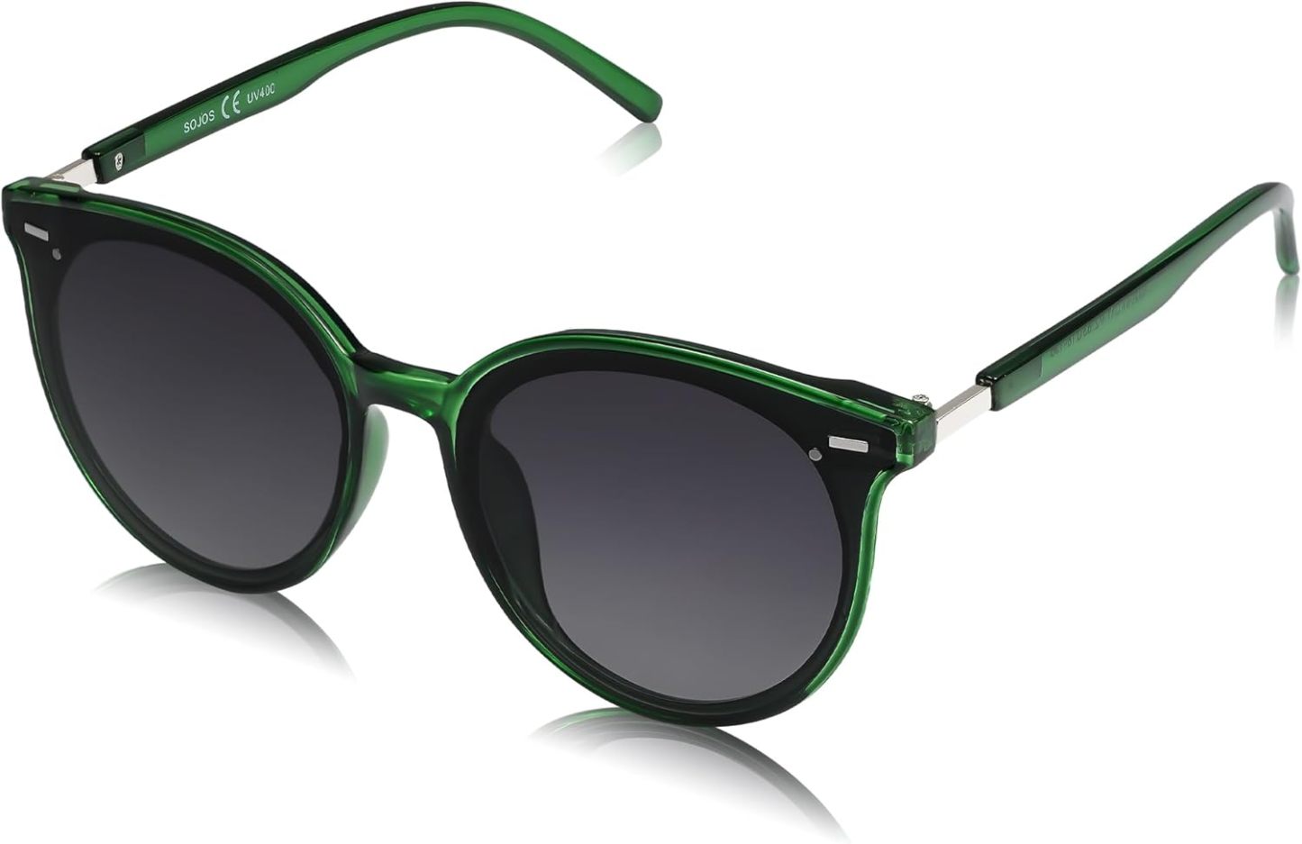 SOthtJOS Sunglasses Womens Trendy 2025 Classic Round Retro Vintage Shades Large Frame Sunnies SJ2067