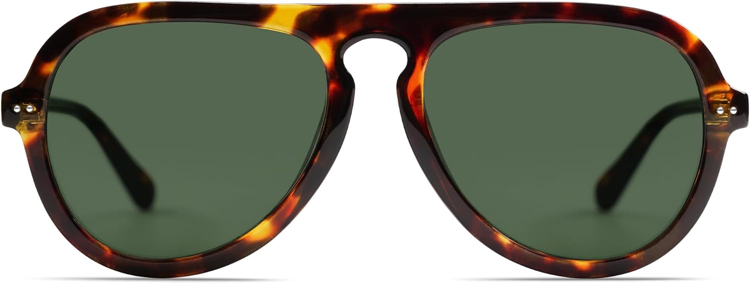 SOthtJOS Retro Aviator Sunglasses Womens Mens Vintage Plastic Frame Shades Lentes De Sol Para Mujer SJ2255