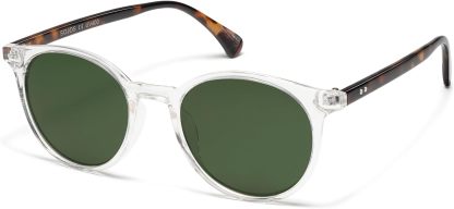 SOthtJOS Small Round Classic Polarized Sunglasses for Women Men Vintage Style UV400 Lens SJ2113