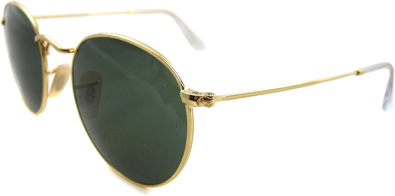 Rthtay-Bthtan RB3447 Round Metal Sunglasses