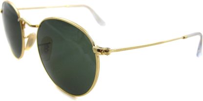 Rthtay-Bthtan RB3447 Round Metal Sunglasses