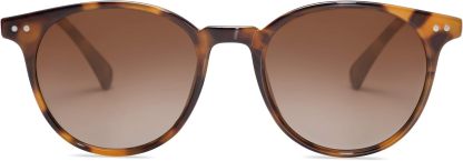 SOthtJOS Small Round Classic Polarized Sunglasses for Women Men Vintage Style UV400 Lens SJ2113