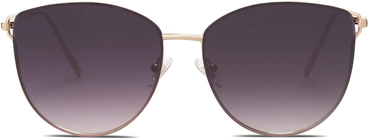 SOthtJOS Mirrored Flat Lens Fashion Sunglasses for Women SJ1085