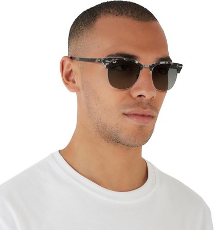 Rthtay-Bthtan RB3016 Clubmaster Square Sunglasses
