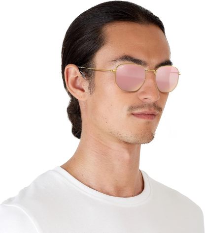 Rthtay-Bthtan RB3548N Hexagonal Flat Lens Sunglasses