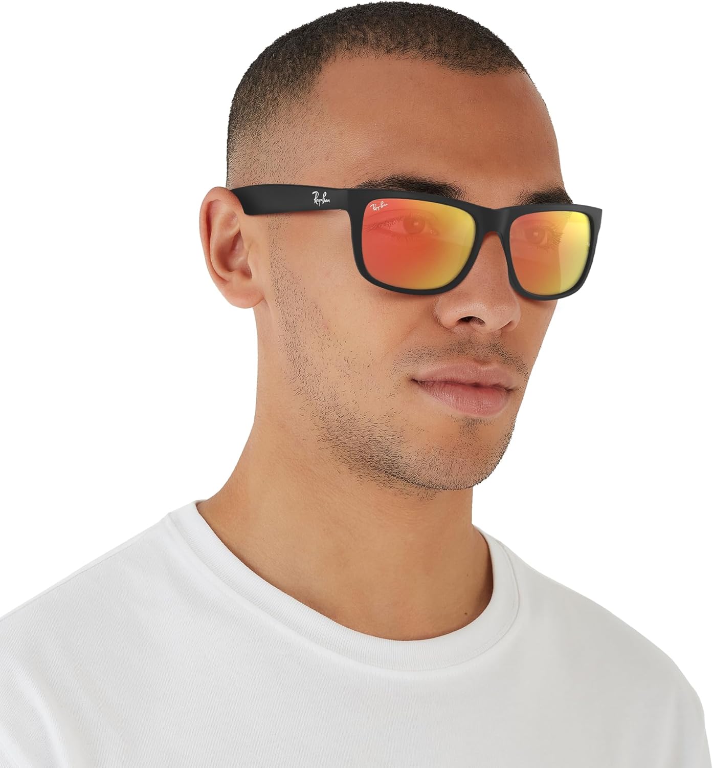 Rthtay-Bthtan RB4165 Justin Rectangular Sunglasses