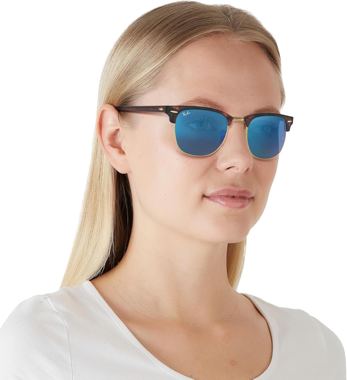 Rthtay-Bthtan RB3016 Clubmaster Square Sunglasses