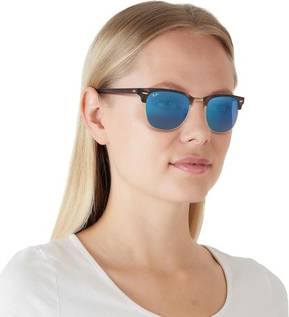 Rthtay-Bthtan RB3016 Clubmaster Square Sunglasses