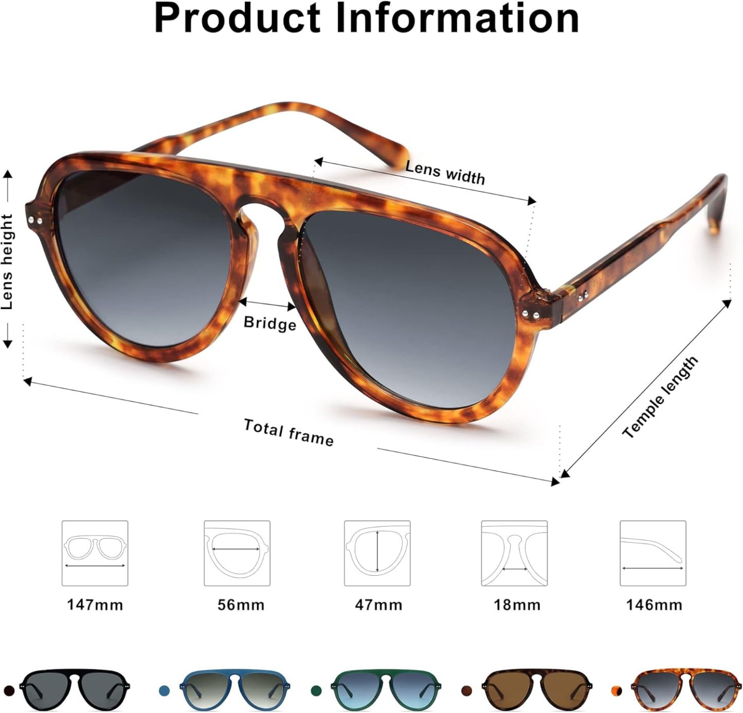 SOthtJOS Retro Aviator Sunglasses Womens Mens Vintage Plastic Frame Shades Lentes De Sol Para Mujer SJ2255