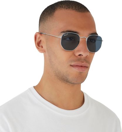 Rthtay-Bthtan RB3548N Hexagonal Flat Lens Sunglasses