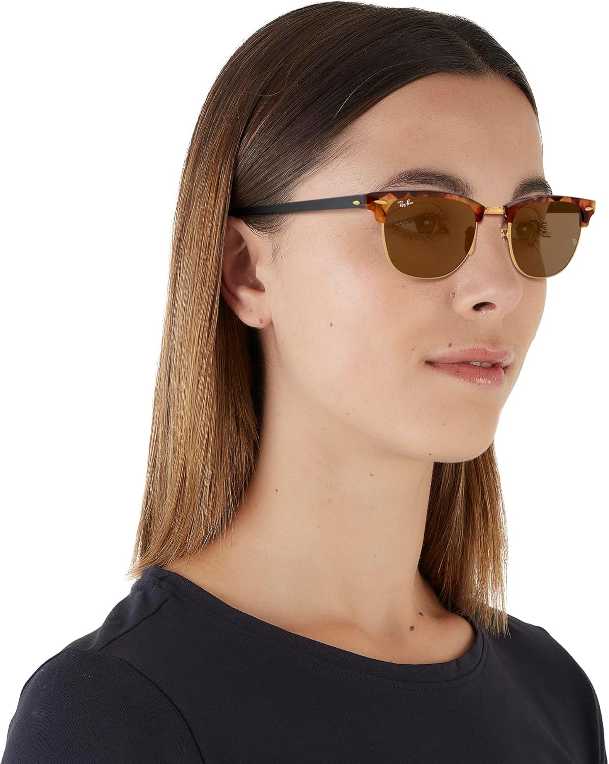 Rthtay-Bthtan RB3016 Clubmaster Square Sunglasses