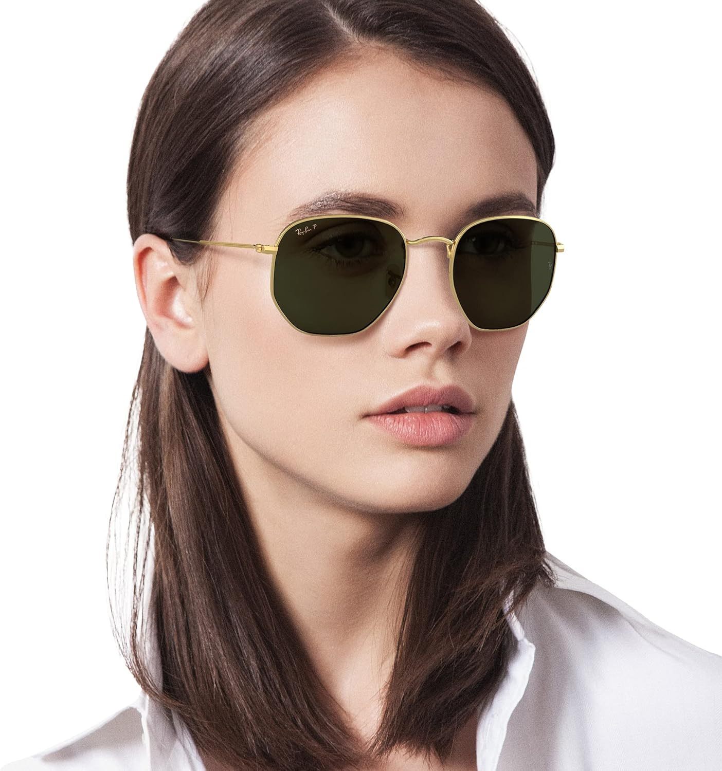 Rthtay-Bthtan RB3548N Hexagonal Flat Lens Sunglasses