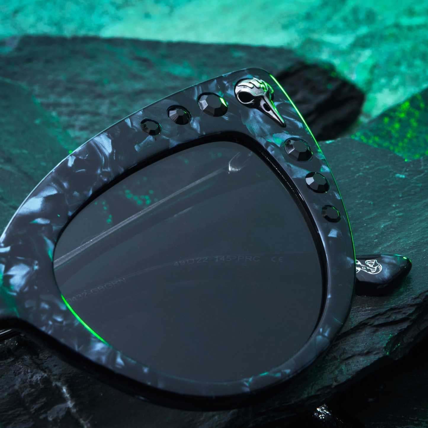 BELLATRIX™ - GEO BLACK + GREY SUNGLASSES