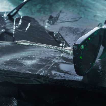 BELLATRIX™ - GEO BLACK + GREY SUNGLASSES