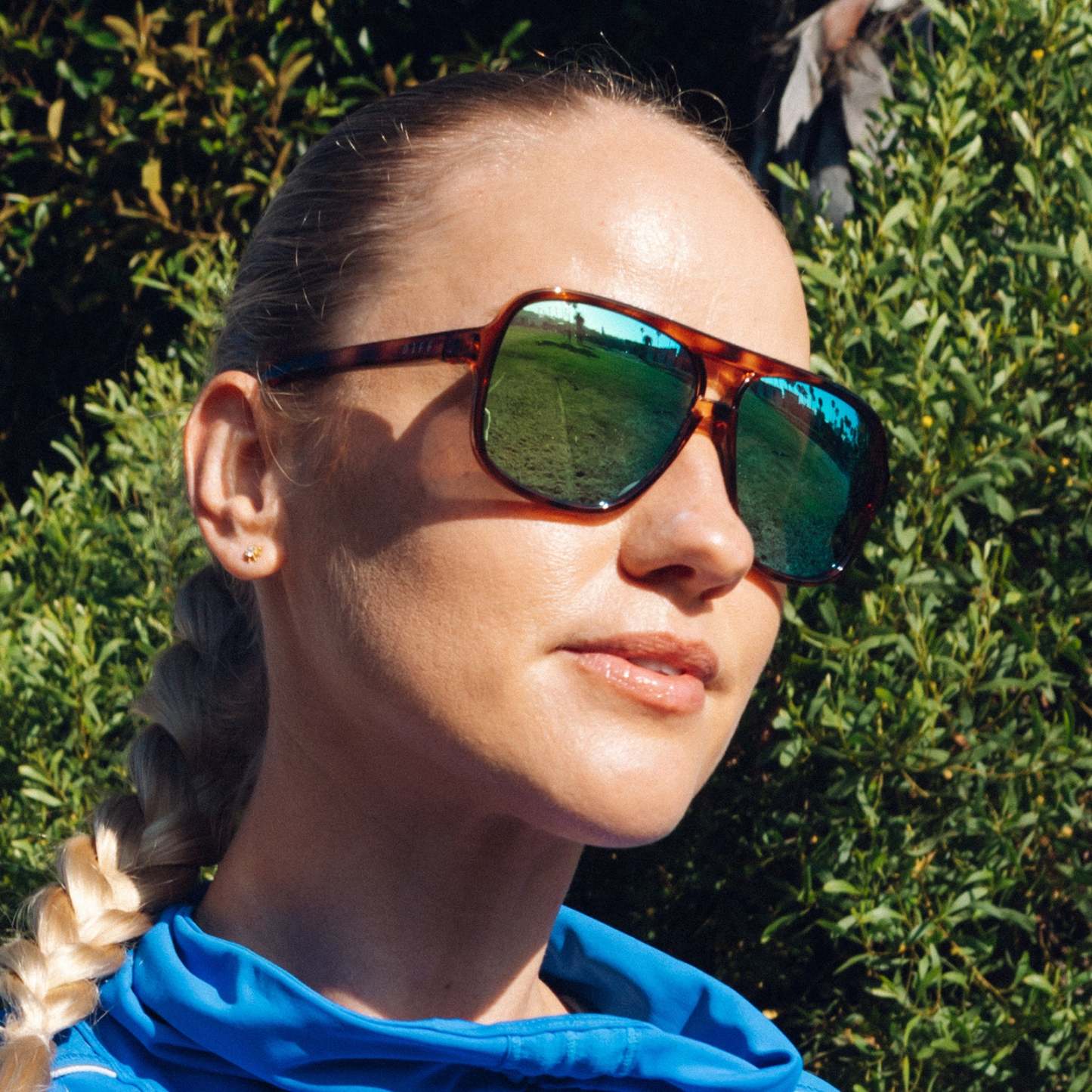 HANGTIME - TORTOISE + TURQUOISE ICE MIRROR + POLARIZED SUNGLASSES